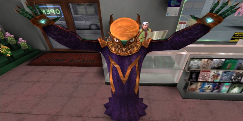 Mysterio posing in Spider-Man 2