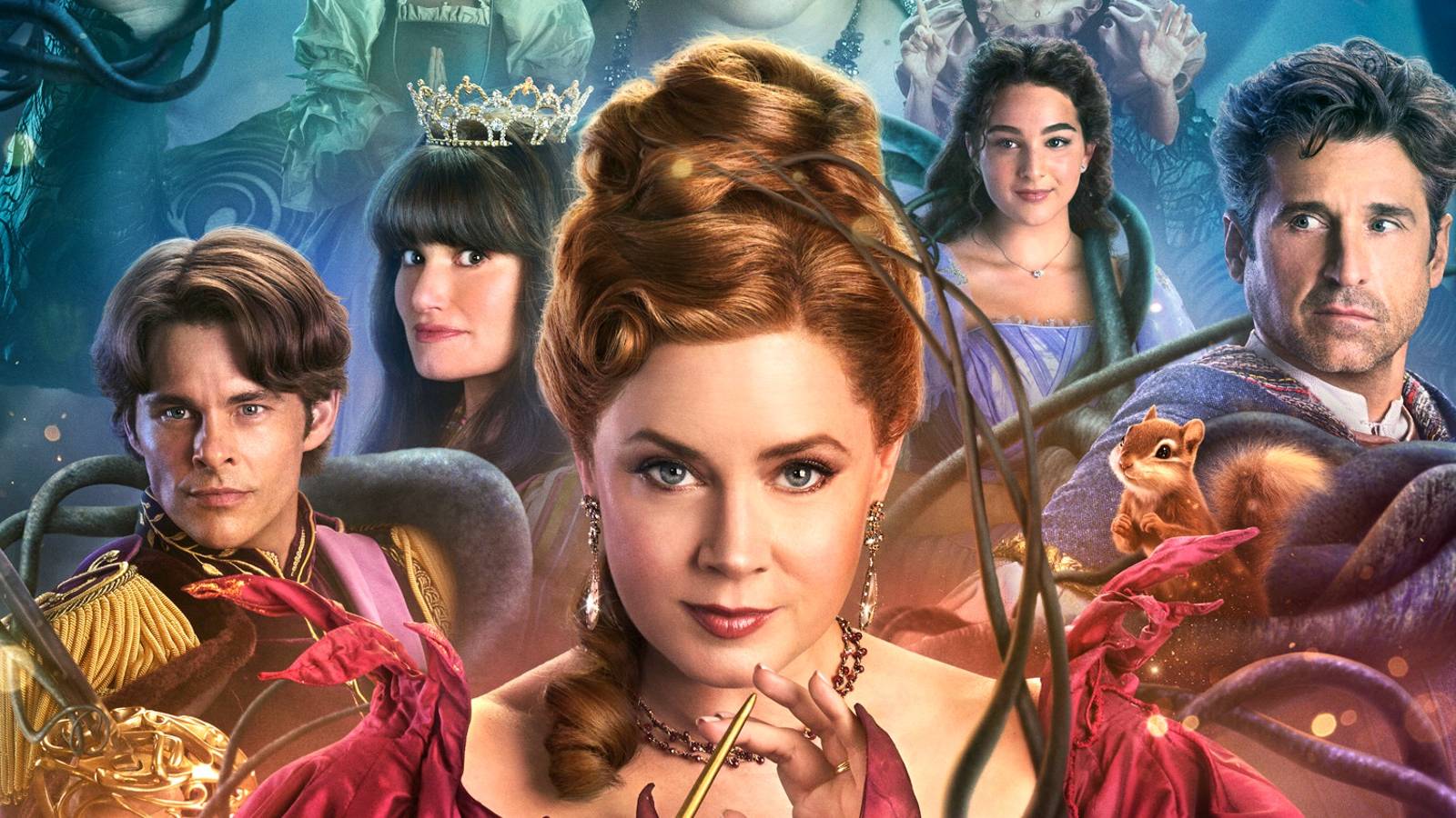 Amy Adams Returns As Giselle In Disney's First Disenchanted Trailer, image size:1600x900