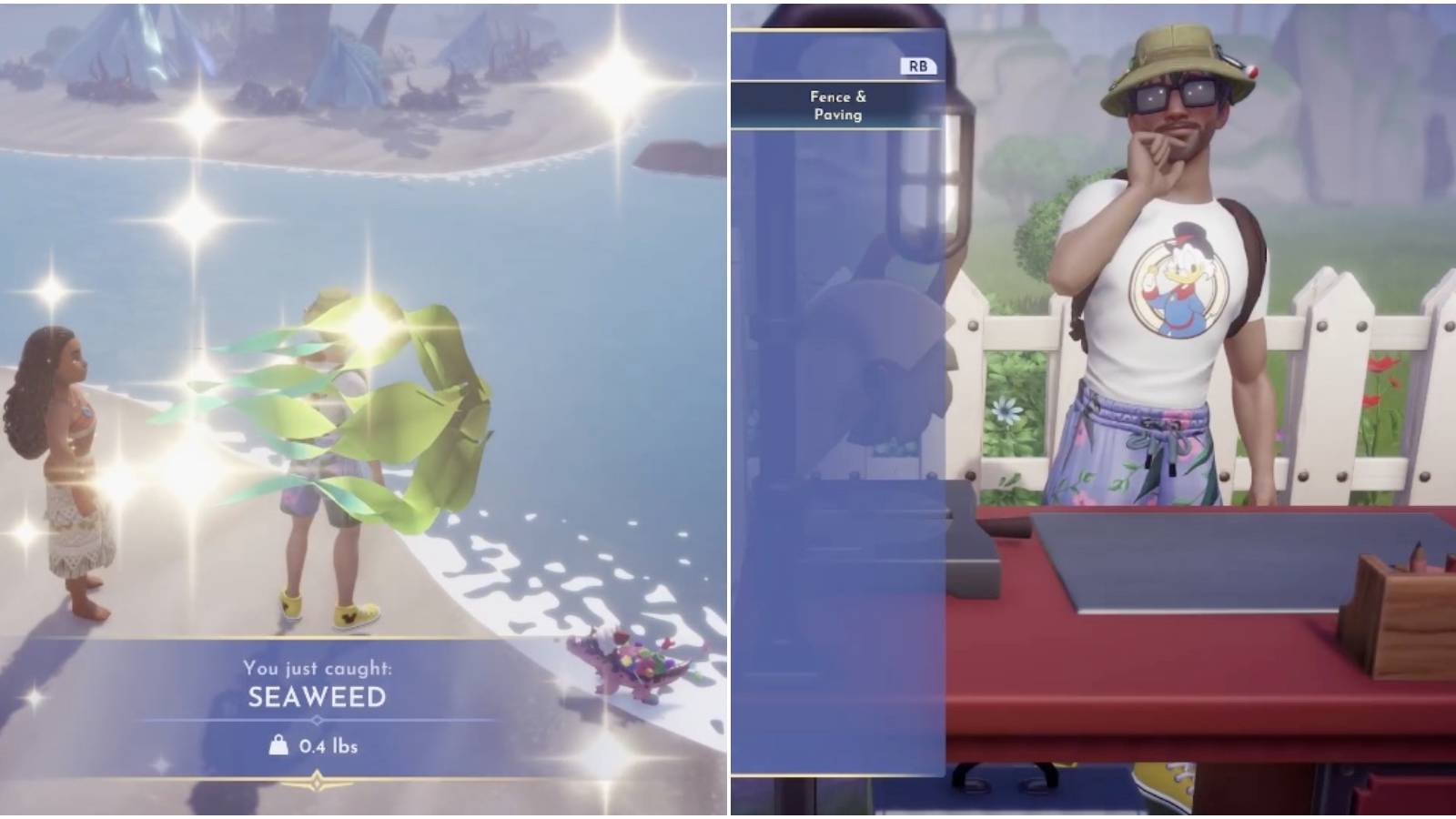 disney dreamlight valley seaweed fiber crafting table moana