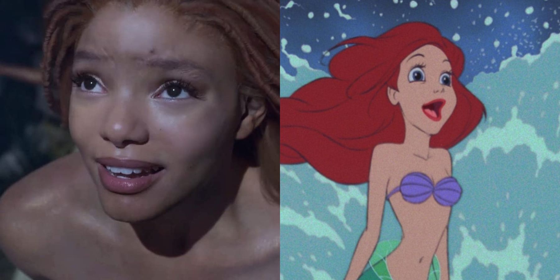 In the Disney classic “ The Little Mermaid”, Ariel is depicted as