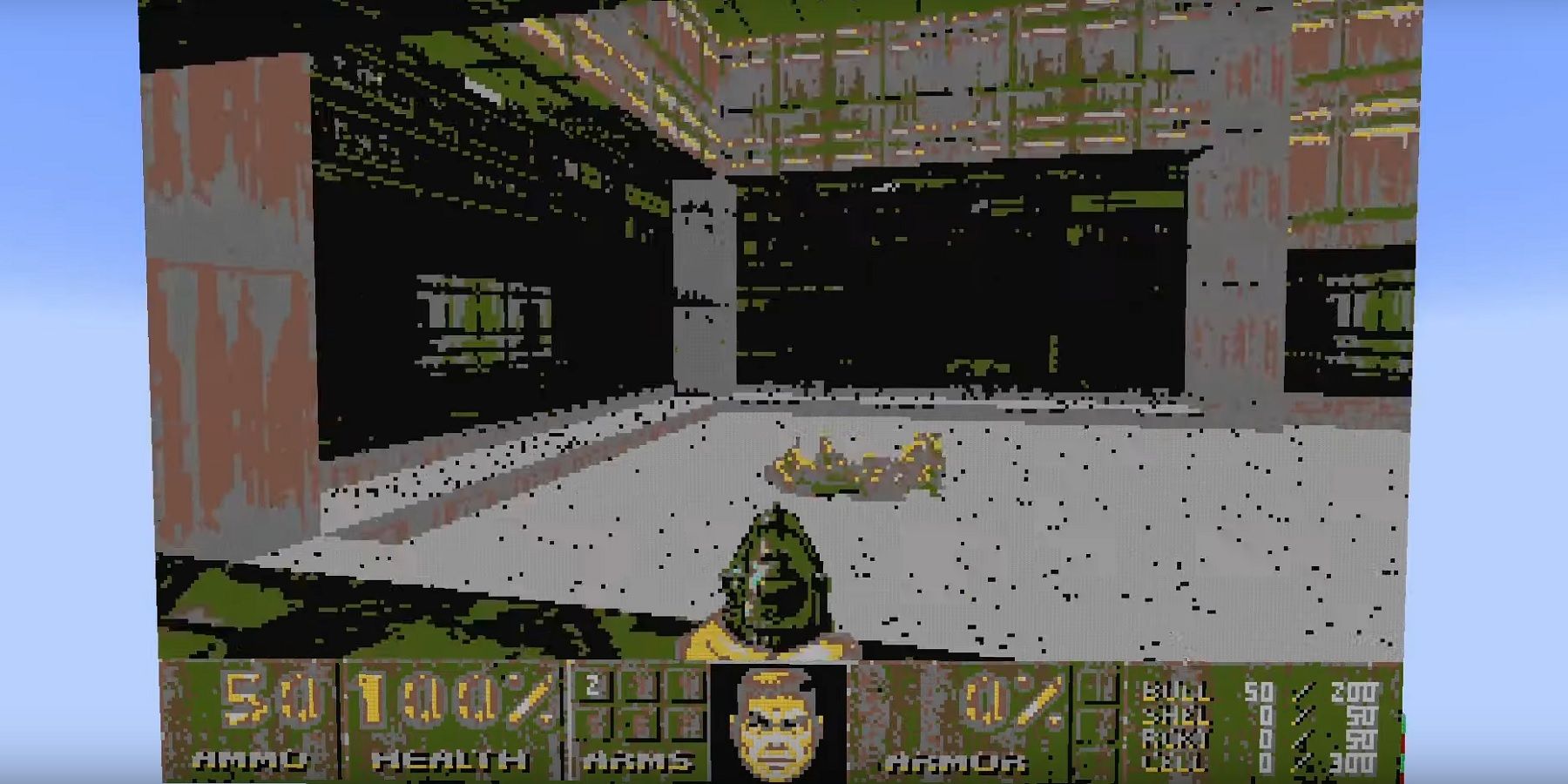 Ever wanted to play Doom in Minecraft? This player built an in-game PC just  for that