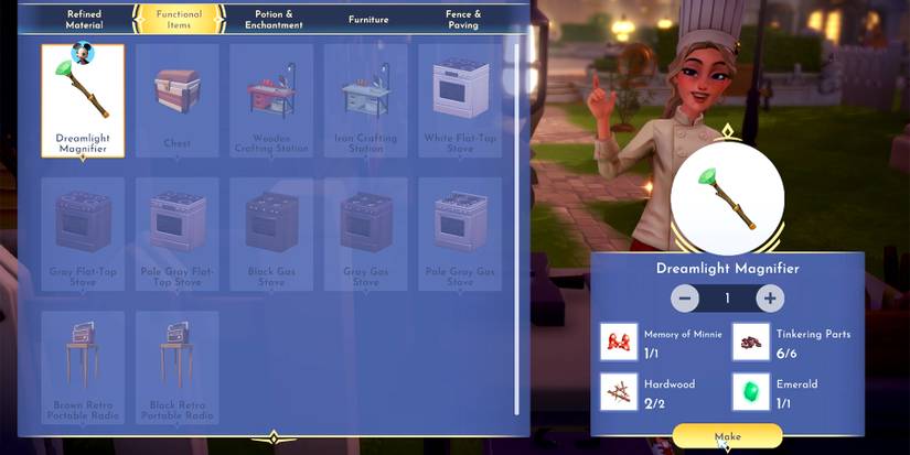dreamlight magnifier in disney dreamlight valley