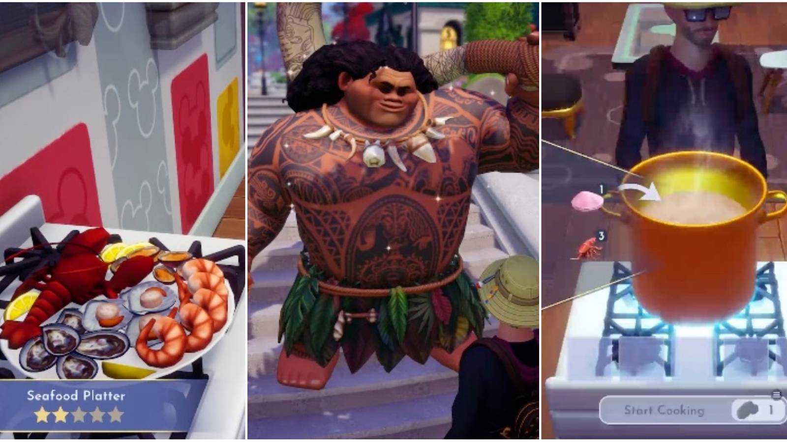 dreamlight valley seafood platter