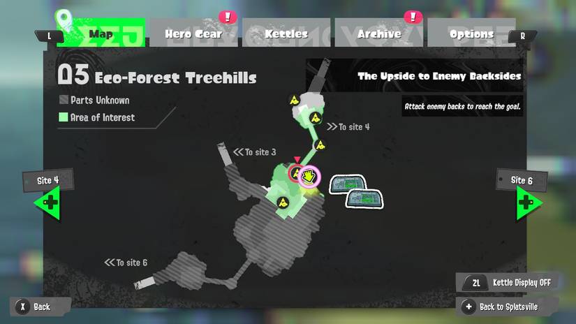 eco forest treehills splatoon 3
