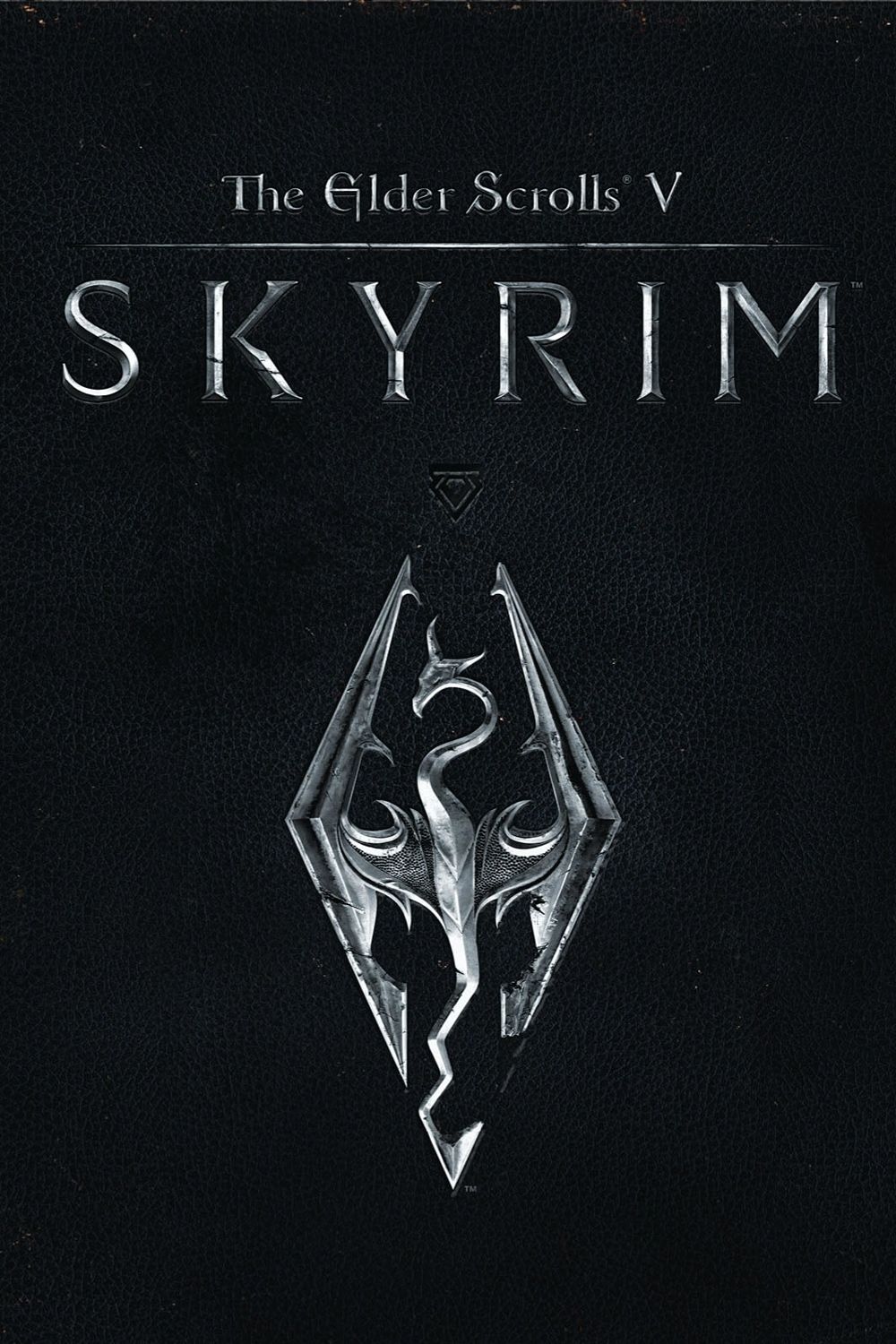 portada de skyrim de Elder Scrolls 5