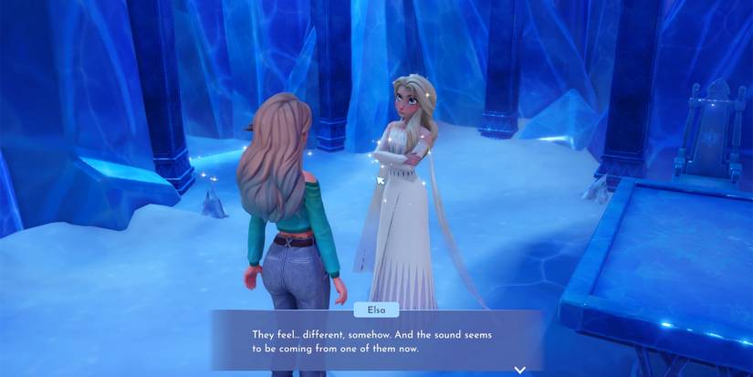elsa speaking in disney dreamlight valley