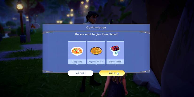 eric meal in disney dreamlight valley