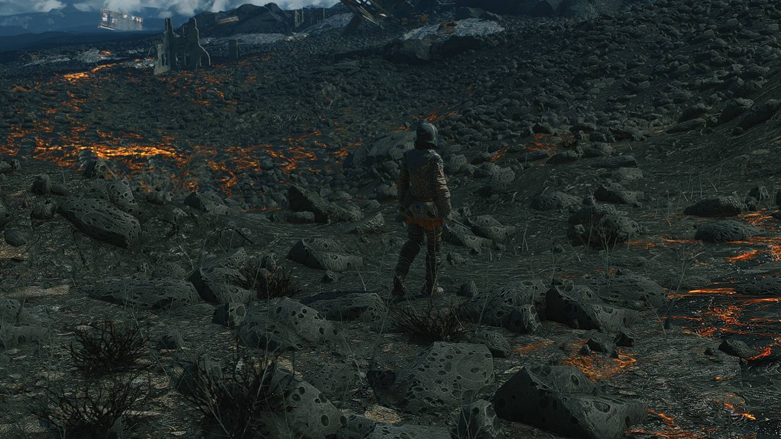 Fallout 4 Mod Turns the Commonwealth into A Volcanic Wasteland, image size:1600x900