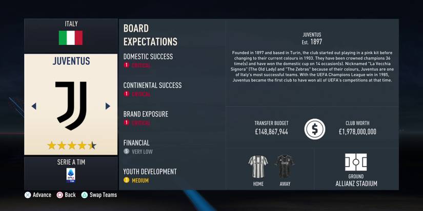 fifa-23-best-career-mode-teams-juventus