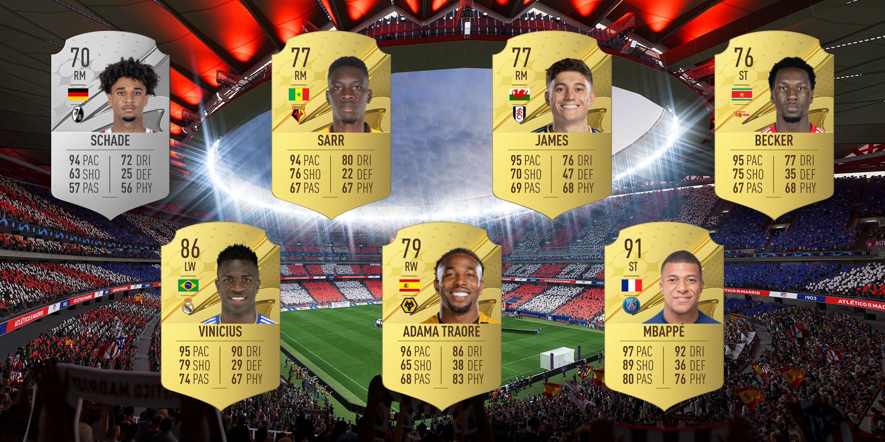 The 7 fastest players in FIFA 23