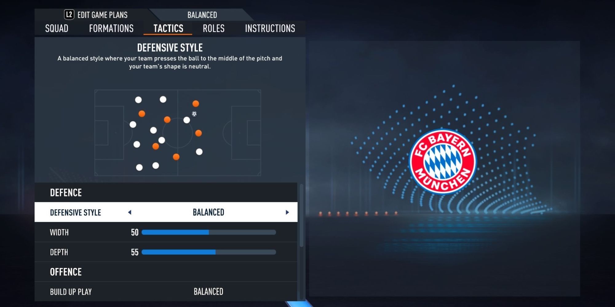 Тактика Баварии в FIFA 23
