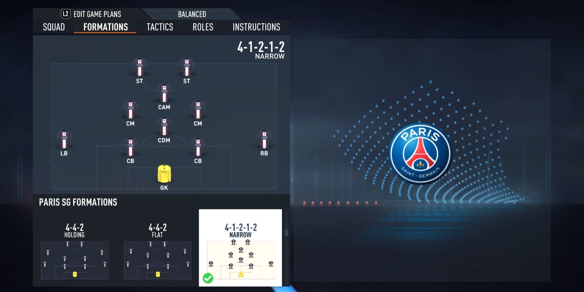 FIFA 23: 4-1-2-1-2 Formation Guide