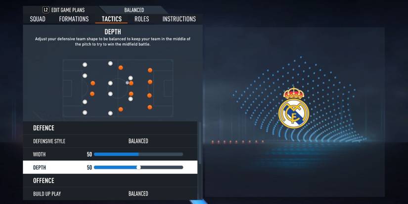 Custom tactics on FIFA 23