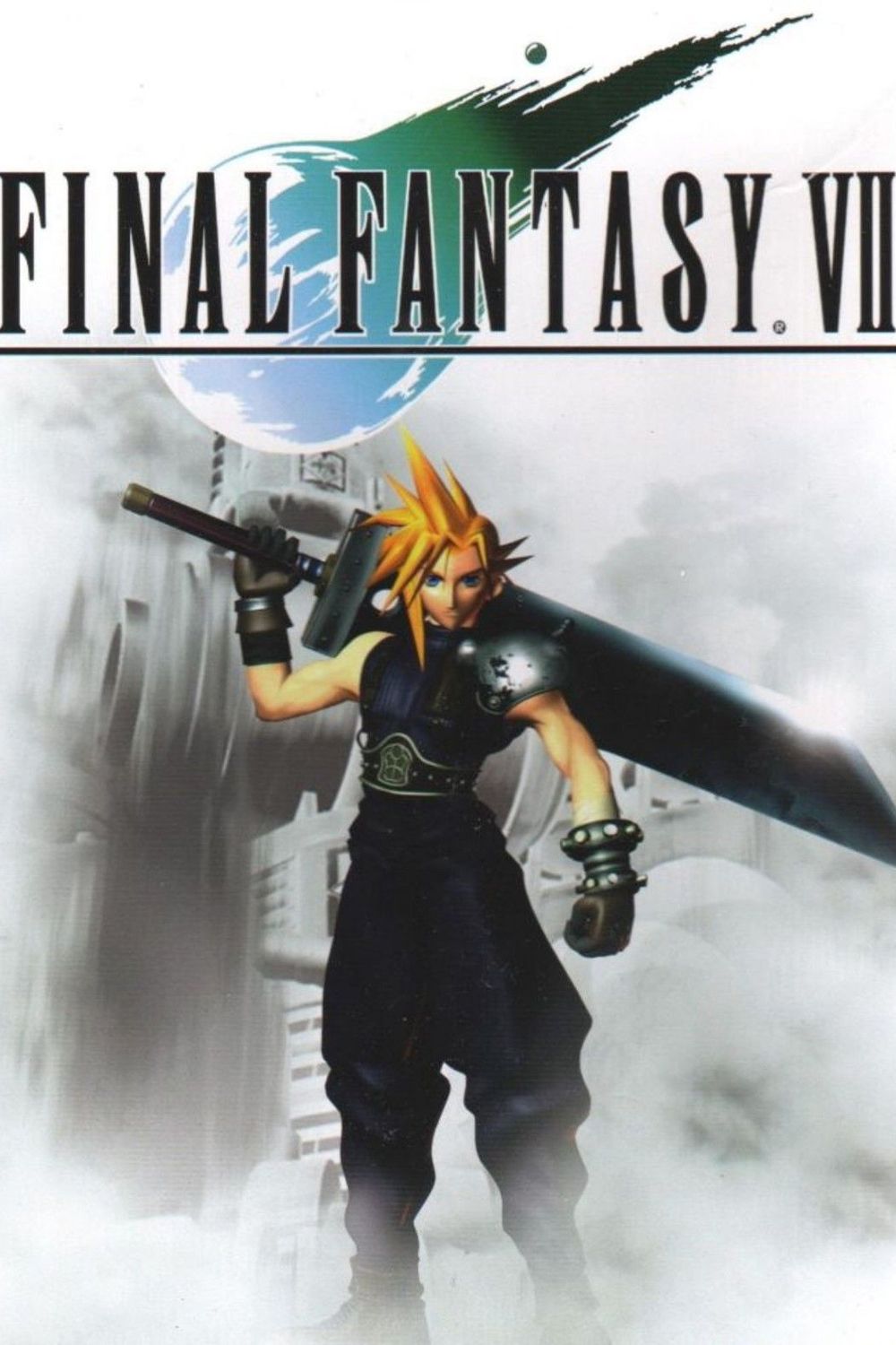 Arte da caixa de Final Fantasy 7