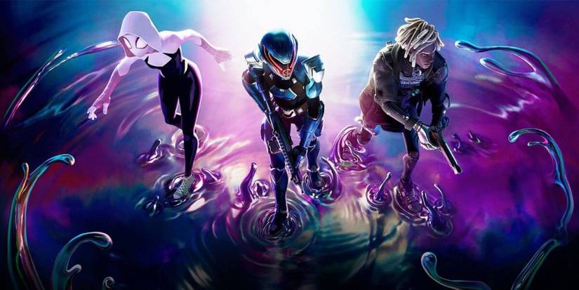 fortnite battle pass spider gwen paradigm