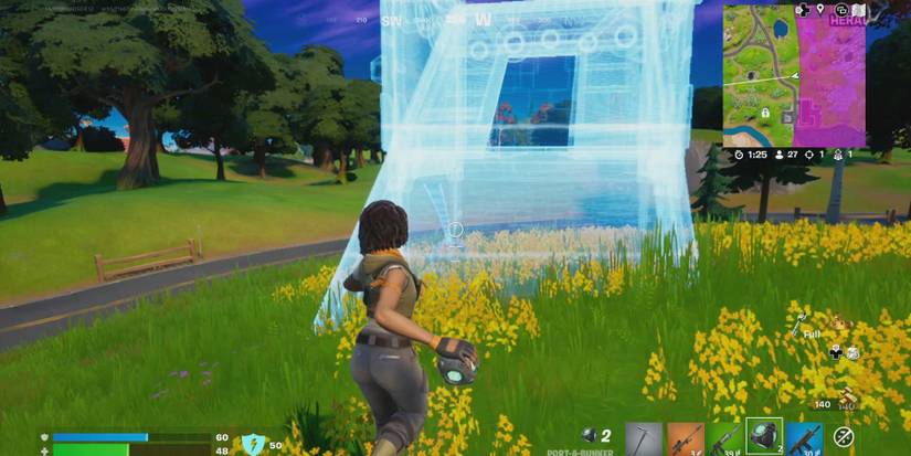 fortnite throwing port a bunker