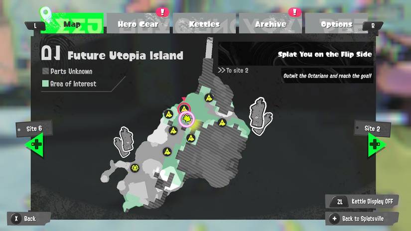 future utopia island splatoon 3 snow truck decoration