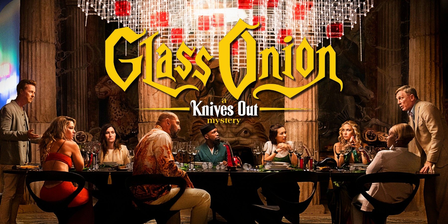 Glass Onion: A Knives Out Mystery Cast Played Murder Mystery Games