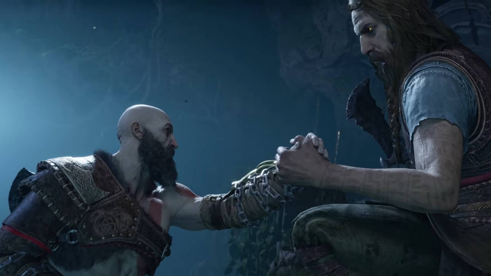 god of war ragnarok video shows all gameplay