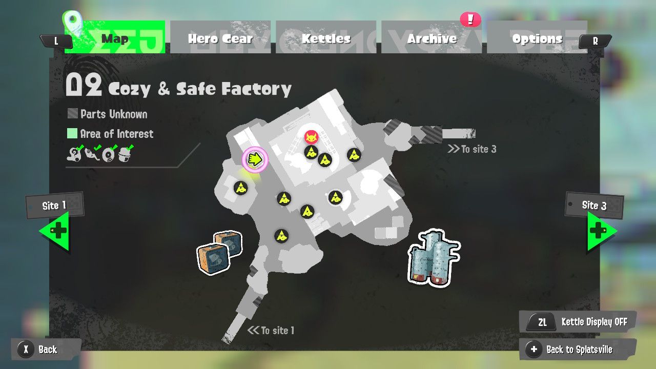 gold record site 2 splatoon 3