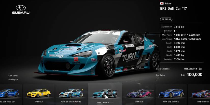 gran-turismo-7-fastest-cars-subaru-brz-drift-car-17