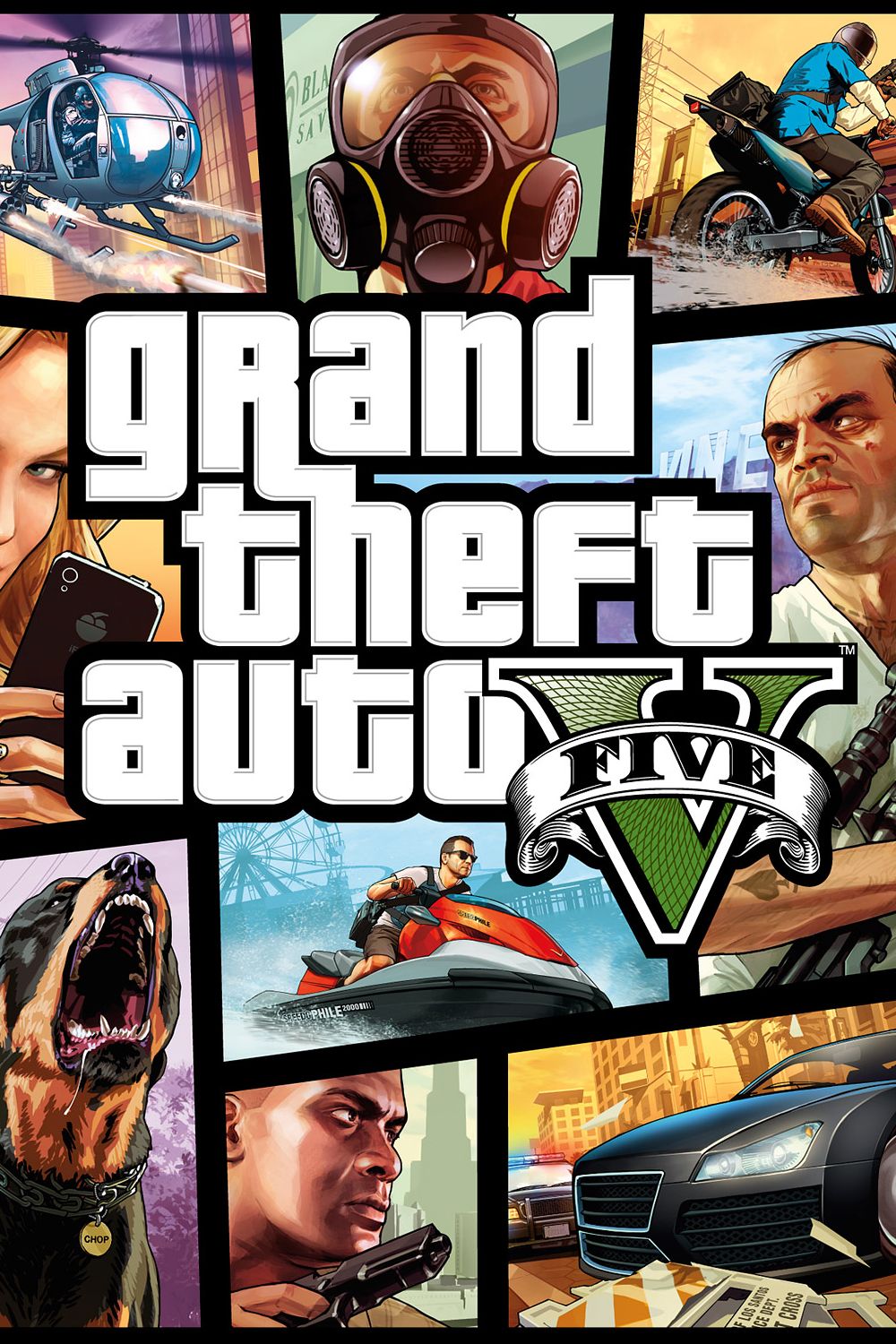 grand theft auto 5 box art