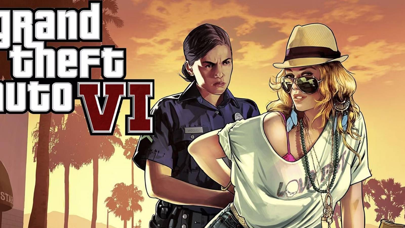 gta 6 logo with arrest