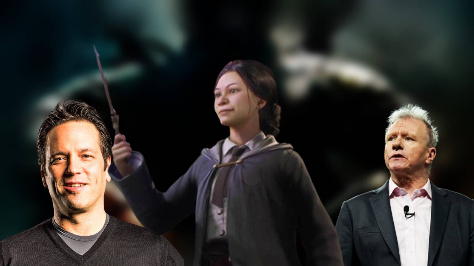 hogwarts legacy exclusive content call of duty controversy microsoft sony phil spencer jim ryan playstation xbox