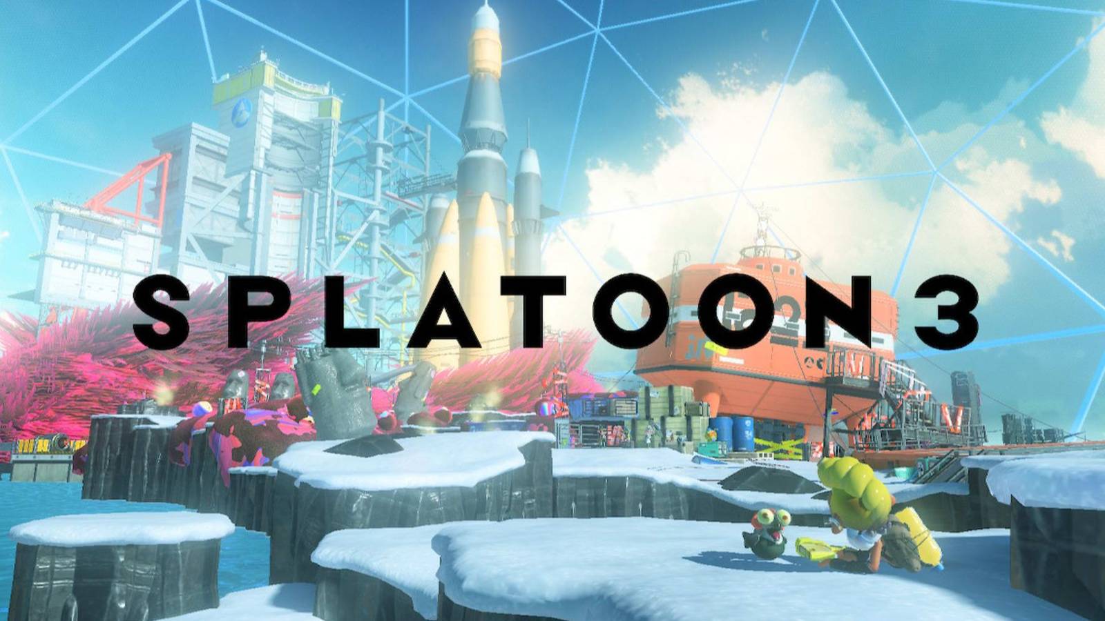 Splatoon title screen