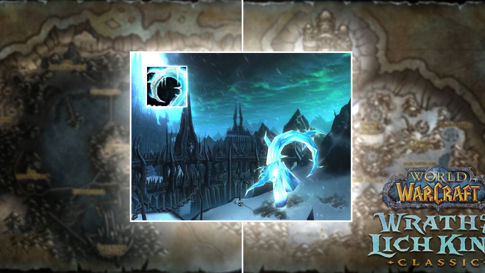 in game screenshot of icethorn in wow wotlk wrath classic where to farm icethorn