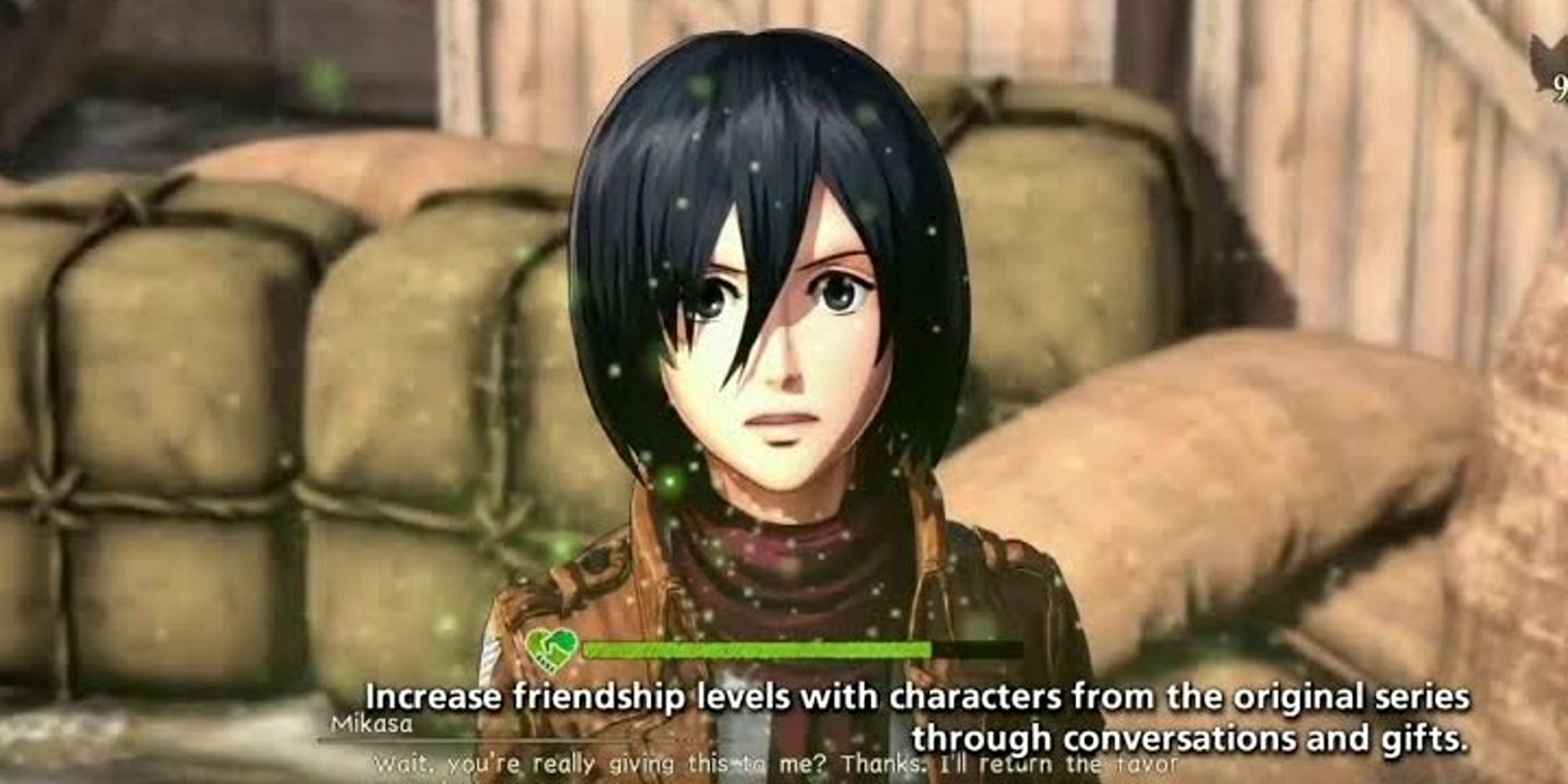 Mikasa Ackerman Attack on Titan 2 video game