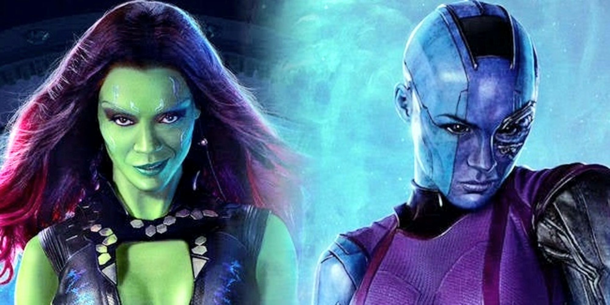 Nebula, Gamora from Marvel Contest of Champions