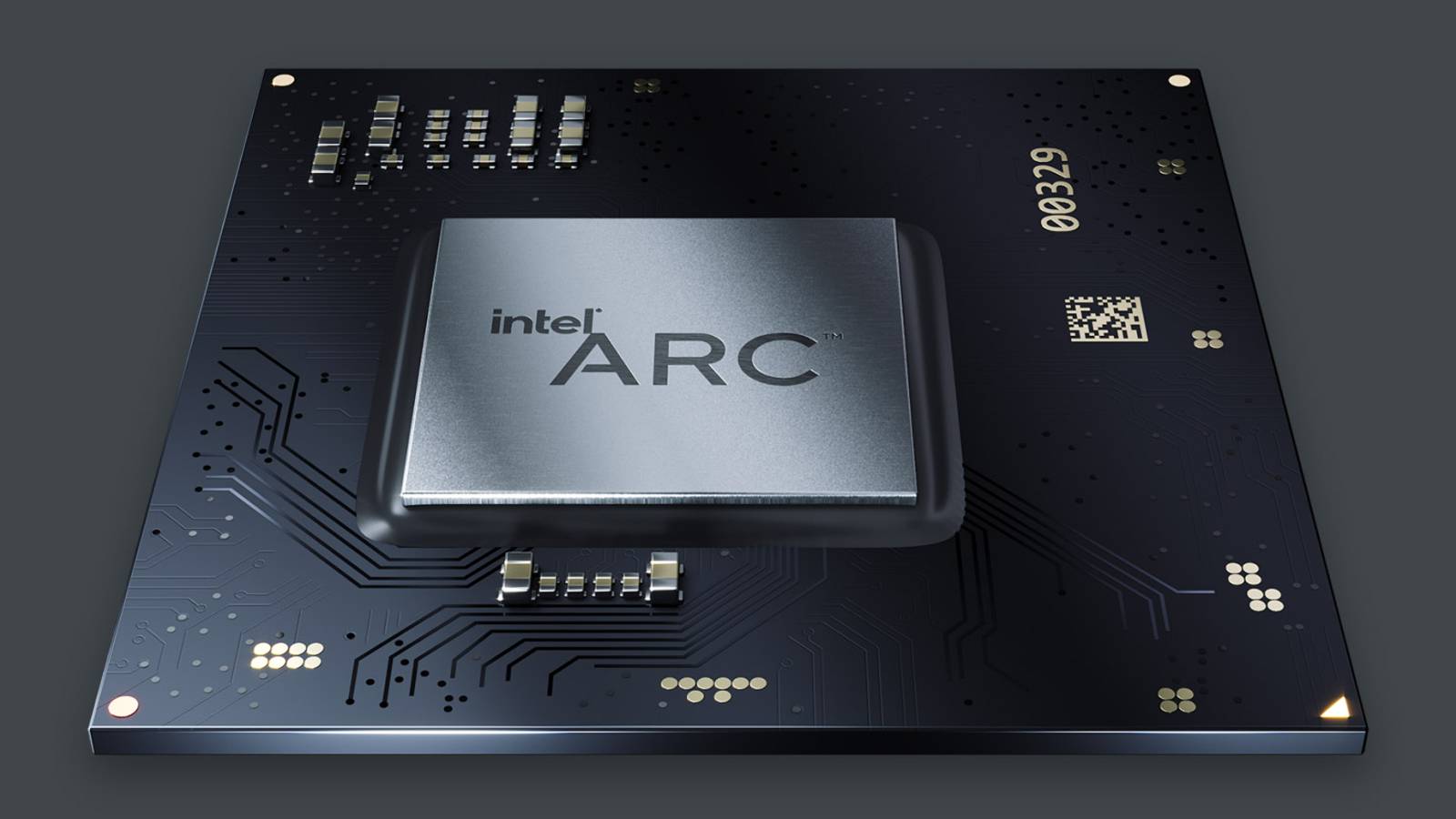 intel arc graphics card chip
