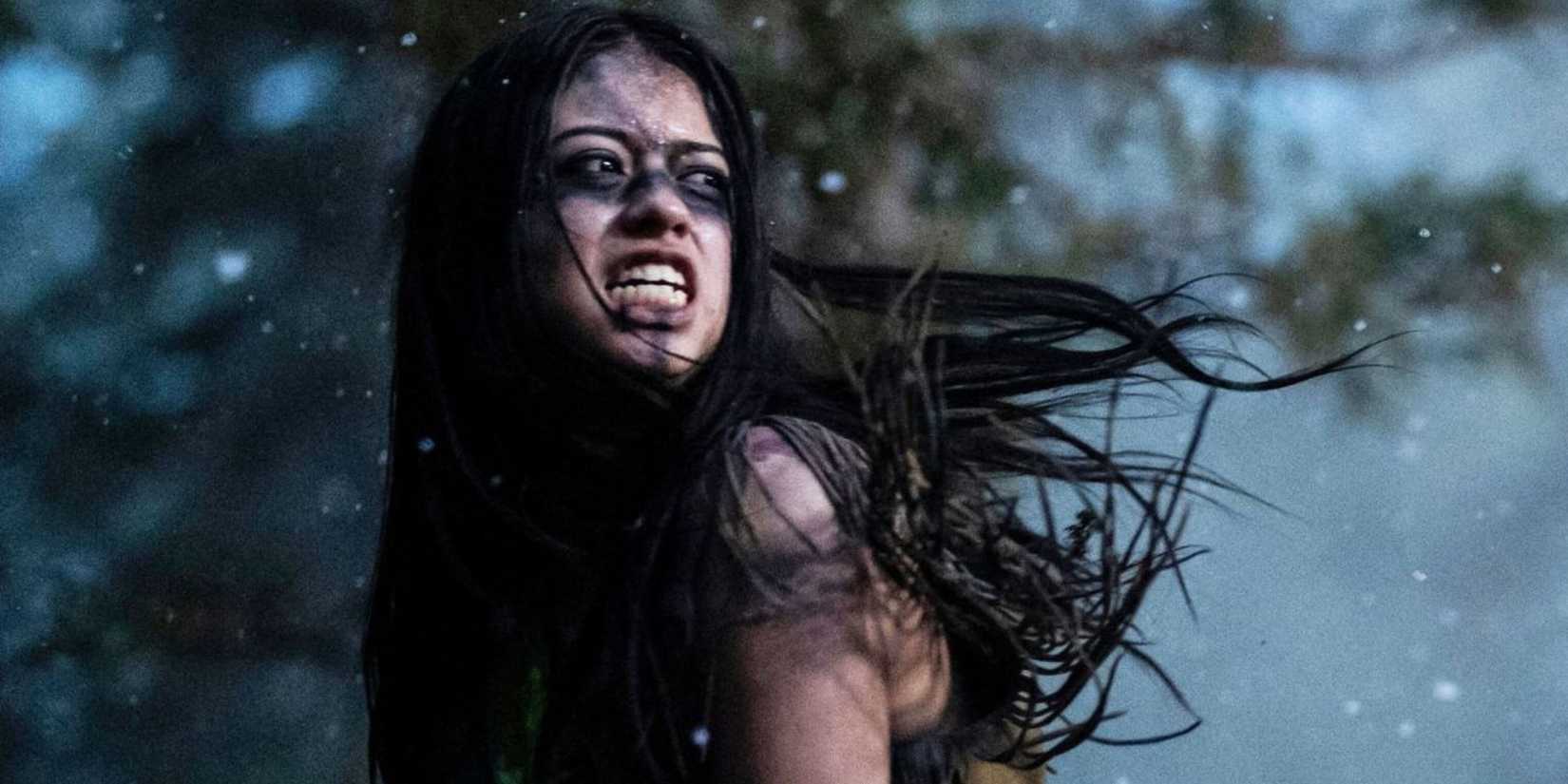 Naru fighting in the Woods 