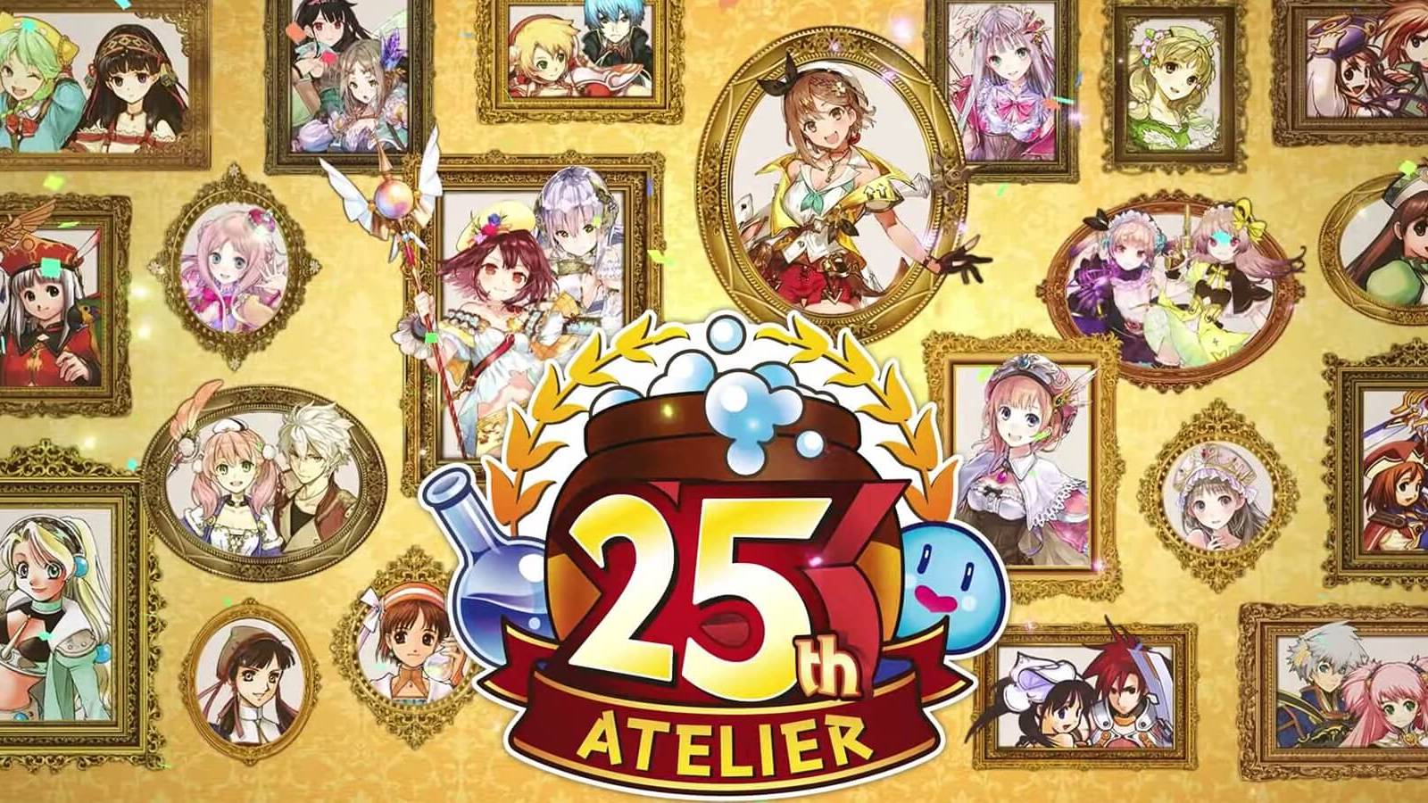 koei tecmo atelier series 25th anniversary trailer key visual