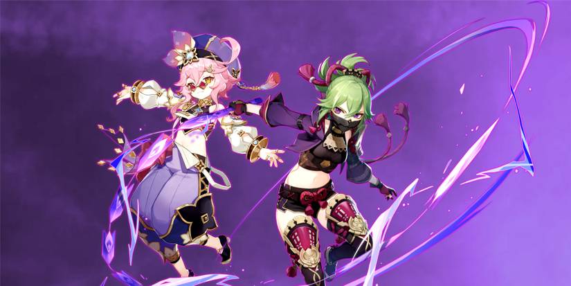 kuki and dori in genshin impact