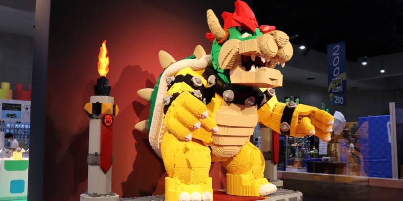 lego bowser comic con