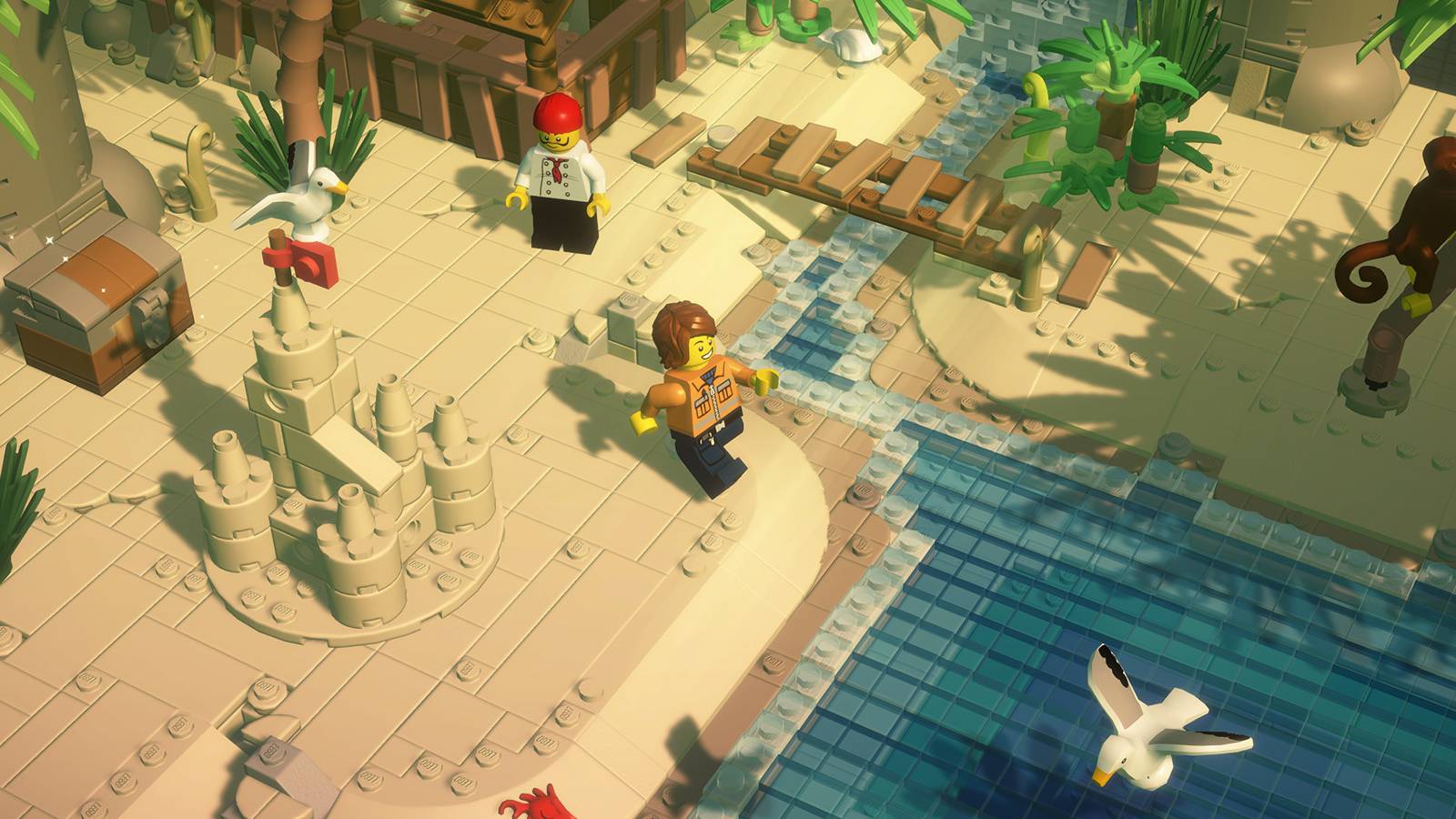 lego bricktales beach biome and pirate