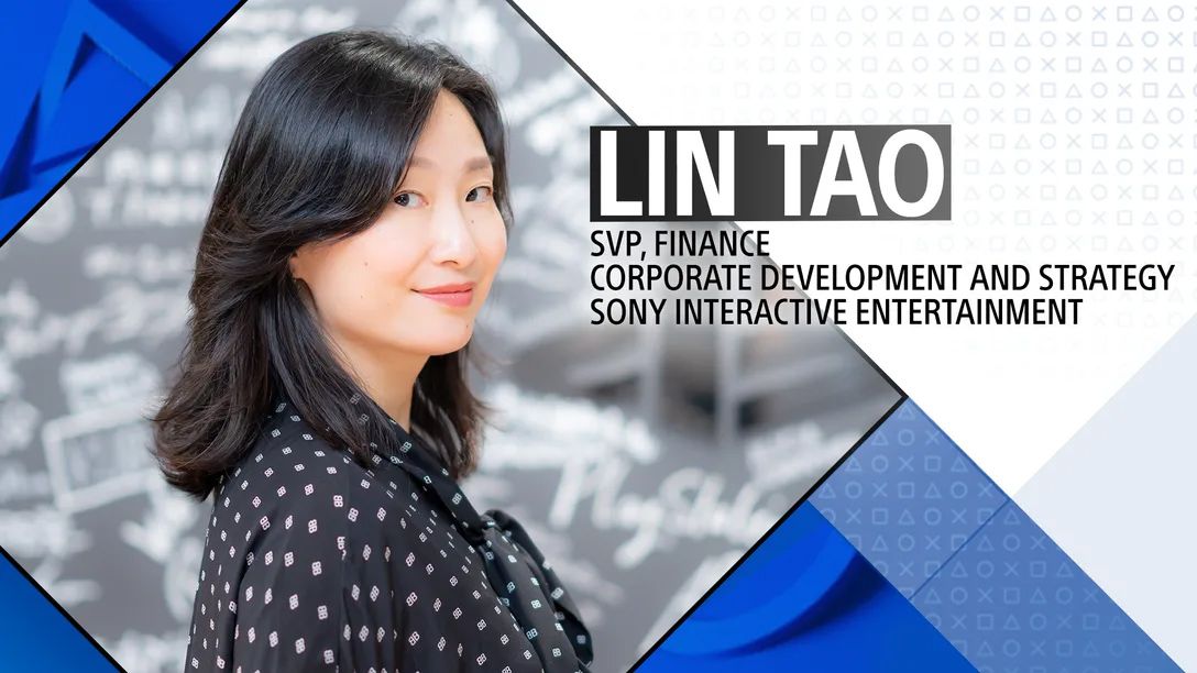 A corporate headshot of Lin Tao, SIE Finance SVP.