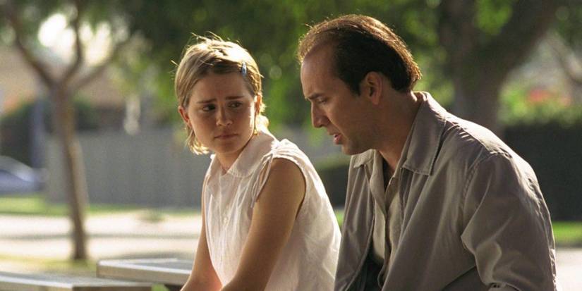 Nicolas Cage and Alison Lohman in Matchstick Men