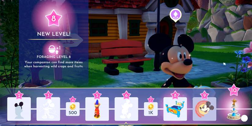 mickey’s friendship level in disney dreamlight valley