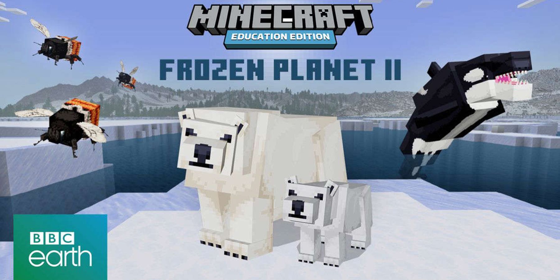 minecraft education edition frozen planet 2 collaboration