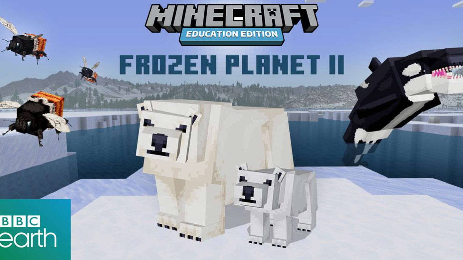 minecraft education edition frozen planet 2 collaboration