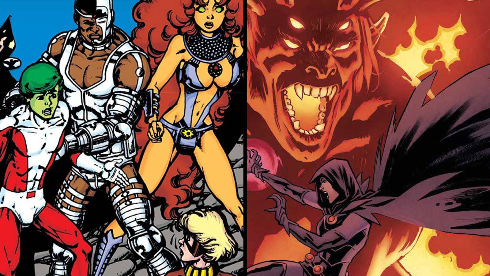 teen titans trigon raven beast boy