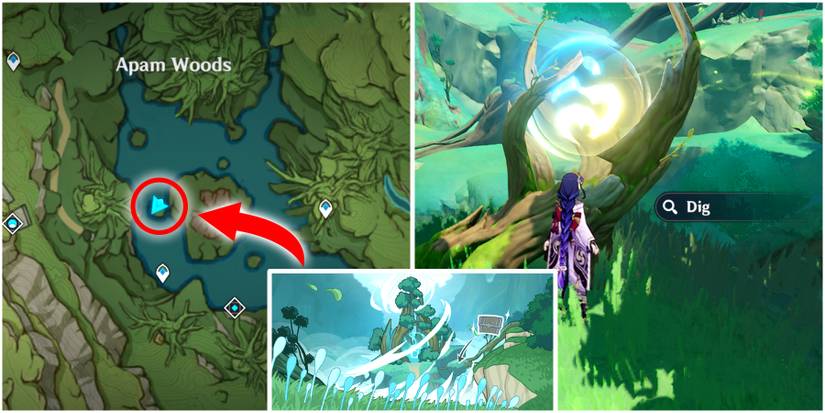 mysterious clipboard location 2 in genshin impact