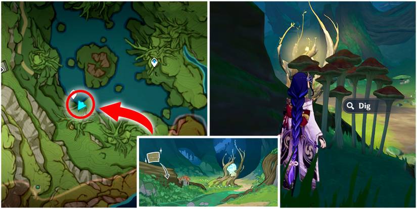 mysterious clipboard location 3 in genshin impact