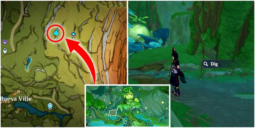 mysterious clipboard location 5 in genshin impact