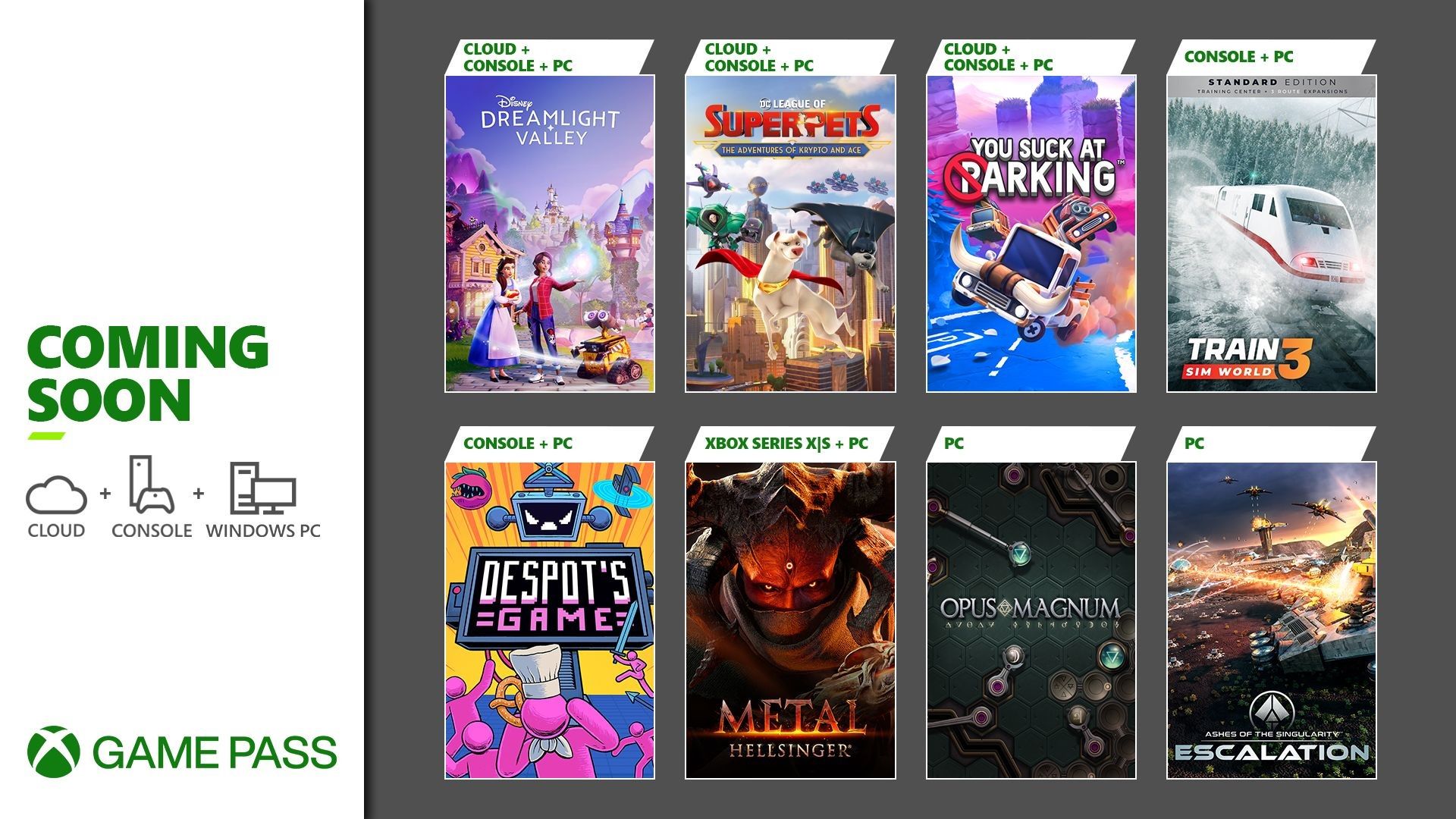 new xbox game pass games september 2022