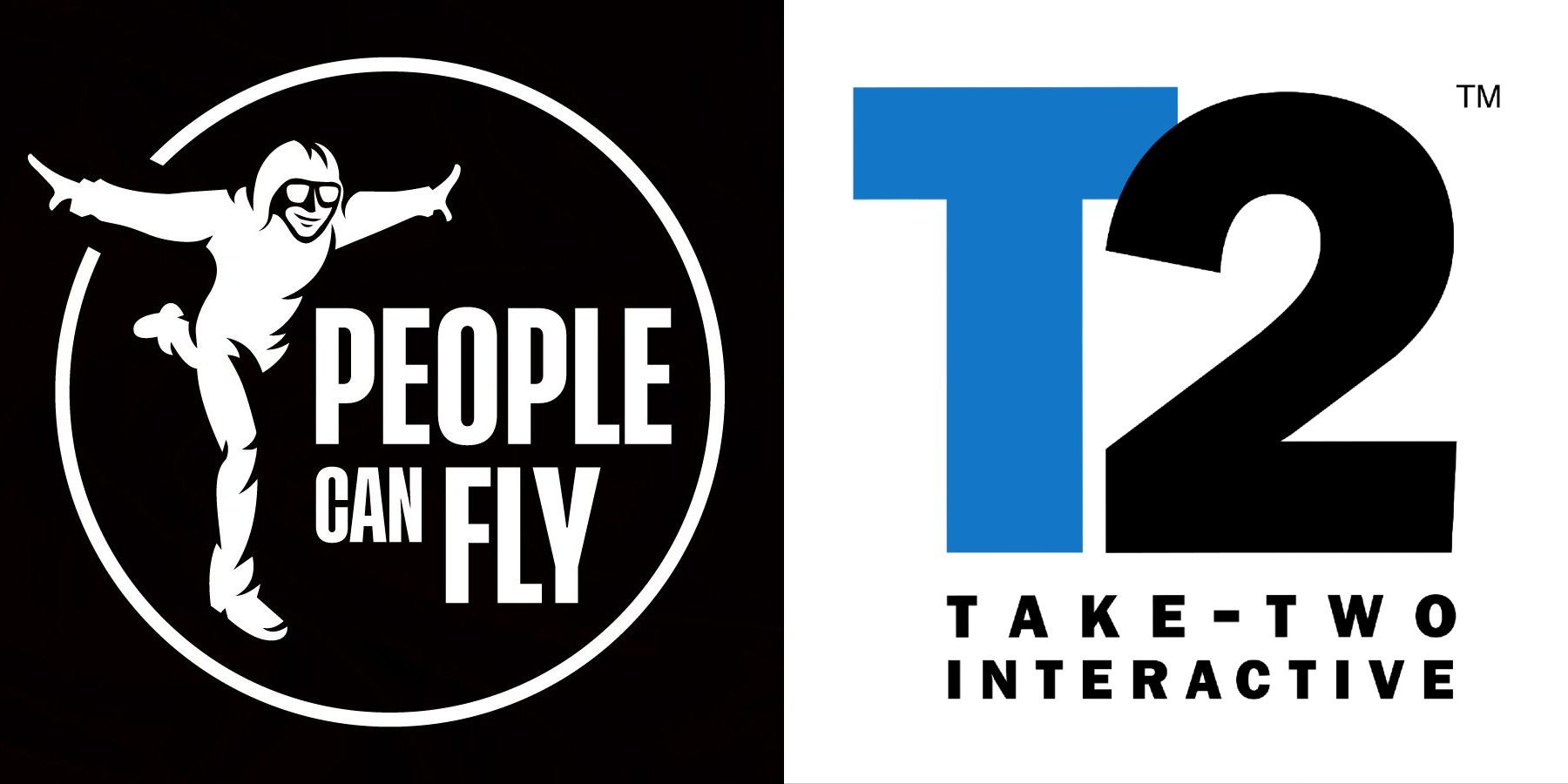 people can fly take two interactive logos