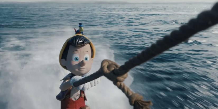 pinocchio 2022 jiminy cricket ocean  Cropped